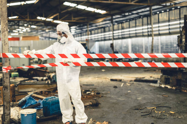 Professional Biohazard technician working in Sunny Side, GA
